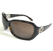 Tiffany &amp; Co. Sunglasses TF 4003-B 8015/3G Tortoise Silver Frames w Brown Lenses - £118.16 GBP