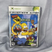 No Game- Simpsons: Hit &amp; Run (Microsoft Xbox, 2003) Case Only - $11.32