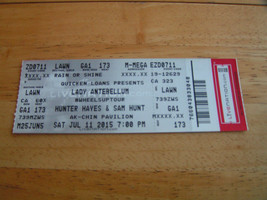 Lady Antebellum, Toby Keith, Zac Brown, Failure+ Hum Unused Ticket Stub Lot - $5.89