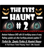 Halloween Animated EYE DVD Video Effect Creepy Scary Haunted House Scare... - £6.84 GBP