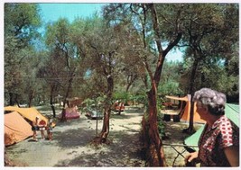 Italy Postcard Sorrento International Camping Silver Cloud - £1.54 GBP