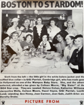 Gigi Parrish Colleen Moore Wampus Baby Stars Actresses Poster Boston 1934  - £17.47 GBP