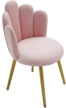 Bowthy Vanity Chair for Makeup Room - Midcentury Modern Accent Chair for... - $168.99