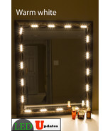 MAKE UP MIRROR WARM WHITE LED LIGHT for VANITY MIRROR and UL power supply - $39.99