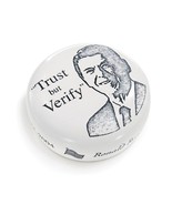 Paper weight&quot;TRUST but VERIFY&quot; Ronald Regan - $39.00