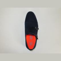 Men Tayno Dressy Casual Soft Suede Comfortable Double Buckle #Freshman Navy image 7