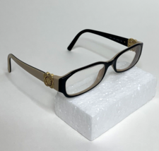 Chanel Eyeglass Frames 3131 c.1013 Black Nude Beige Camellia 51 16 130 w... - $126.09