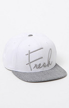 MEN&#39;S GUYS Neff Fresh Heather Cap Hat Snapback Hat gray white NEW $38 - £18.37 GBP