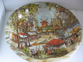 Vintage Daher Decorated Ware Tin Bowl Made In England Reg # 951942 Windmill 1971 - £23.25 GBP