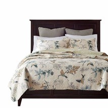 Bird Bedding King American Country Style Comforter Set King Size 100% Cotton Qui - £148.66 GBP