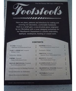 Footstools Plans &amp; Patterns Booklet - £7.10 GBP