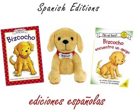 Spanish Biscuit Pre 1 Level Readers Books 1-2 With Plush Toy En Espanol New - £22.09 GBP