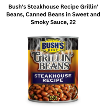 Bush s steakhouse recipe grillin  beans  canned beans in sweet and smoky sauce  22 thumb200