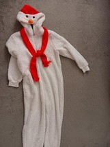 Adult / Child Xhilaration Snowman Halloween Costume / Sleeper Size Medium - $21.78