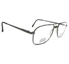 Stetson Eyeglasses Frames 178 ZYLOWARE 058 Gunmetal Gray Square 54-16-140 - £40.81 GBP