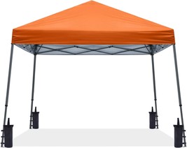 Stable Pop Up Outdoor Canopy Tent From Abccanopy In Orange. - £109.93 GBP