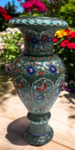 Grün Marmor Blumenvase Topf Handarbeit Intarsien Mosaik Arbeit &amp;... - $2,691.30