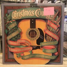 [XMAS]~EXC LP~VARIOUS ARTISTS~TOMPALL~HANK WILLIAMS JR~Christmas Country... - £6.31 GBP