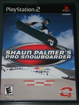 Playstation 2   Shaun Palmer's Pro Snowboarder (No Instruction Manual) - $8.00
