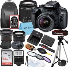 Canon Eos T100/4000D Dslr Camera With Ef-S 18-55Mm Lens, Sandisk Memory Card, - £488.63 GBP