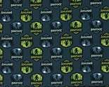 Cotton Legends of National Parks Bigfoot Blue Navy Fabric Print by Yard ... - $15.95