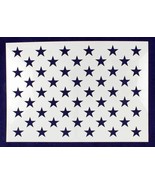 50 Star Field Stencil 14 Mil -G-Spec 18.70&quot; - Painting /Crafts/ Templates - $30.90