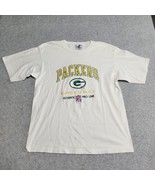 Vintage 90s Logo Athletic Green Bay Packers Pro Line White T-Shirt Size ... - €33,85 EUR