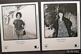 JANIS JOPLIN : ( RARE VINTAGE RECORD PROMO PHOTOS) CLASSIC JANIS JOPLIN - $3,618.90 MXN