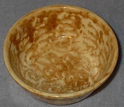 Yellow Spongeware Spatterware 5 inch Cereal Bowl B - £7.95 GBP