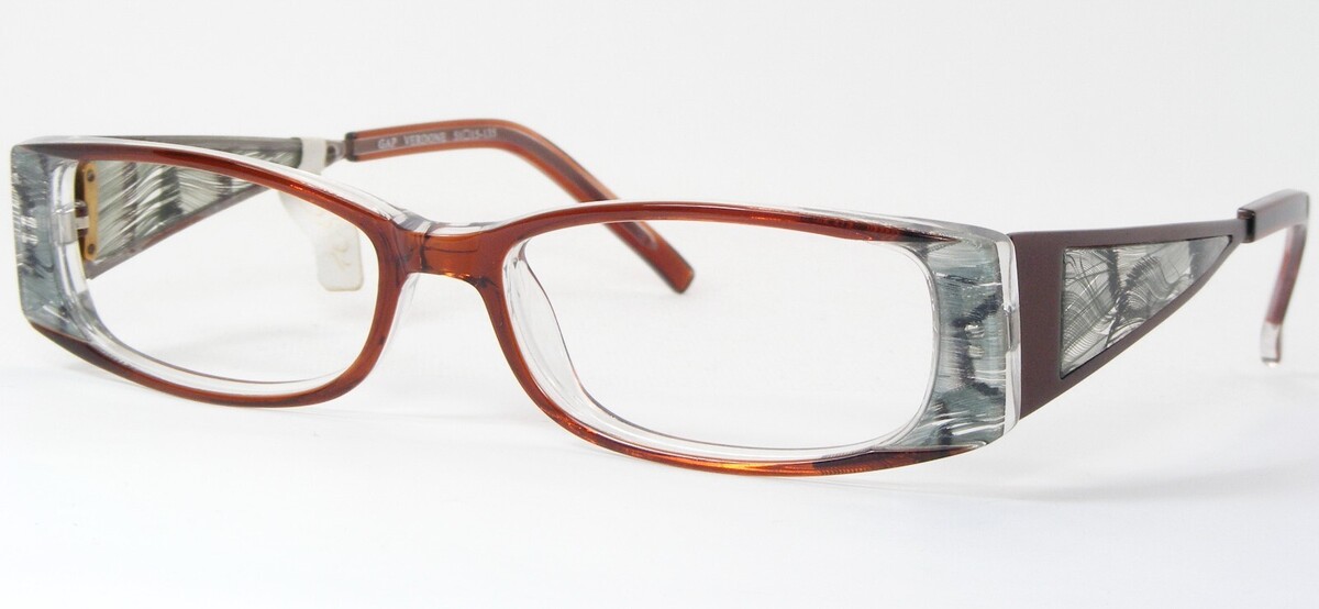 GAP VERDONE Brown /Other UNIQUE RARE EYEGLASSES GLASSES FRAME 51-15-135 ... - $116.33