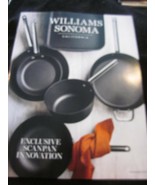 Williams-Sonoma California Catalog November 2018 Scanpan Innovation Bran... - £8.00 GBP