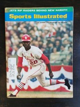 Sports Illustrated October 16 1967 Lou Brock St. Louis Cardinals First C... - $19.79