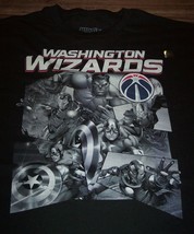 WASHINGTON WIZARDS NBA AVENGERS IRON MAN HULK THOR MARVEL COMICS T-Shirt... - $365.99 MXN