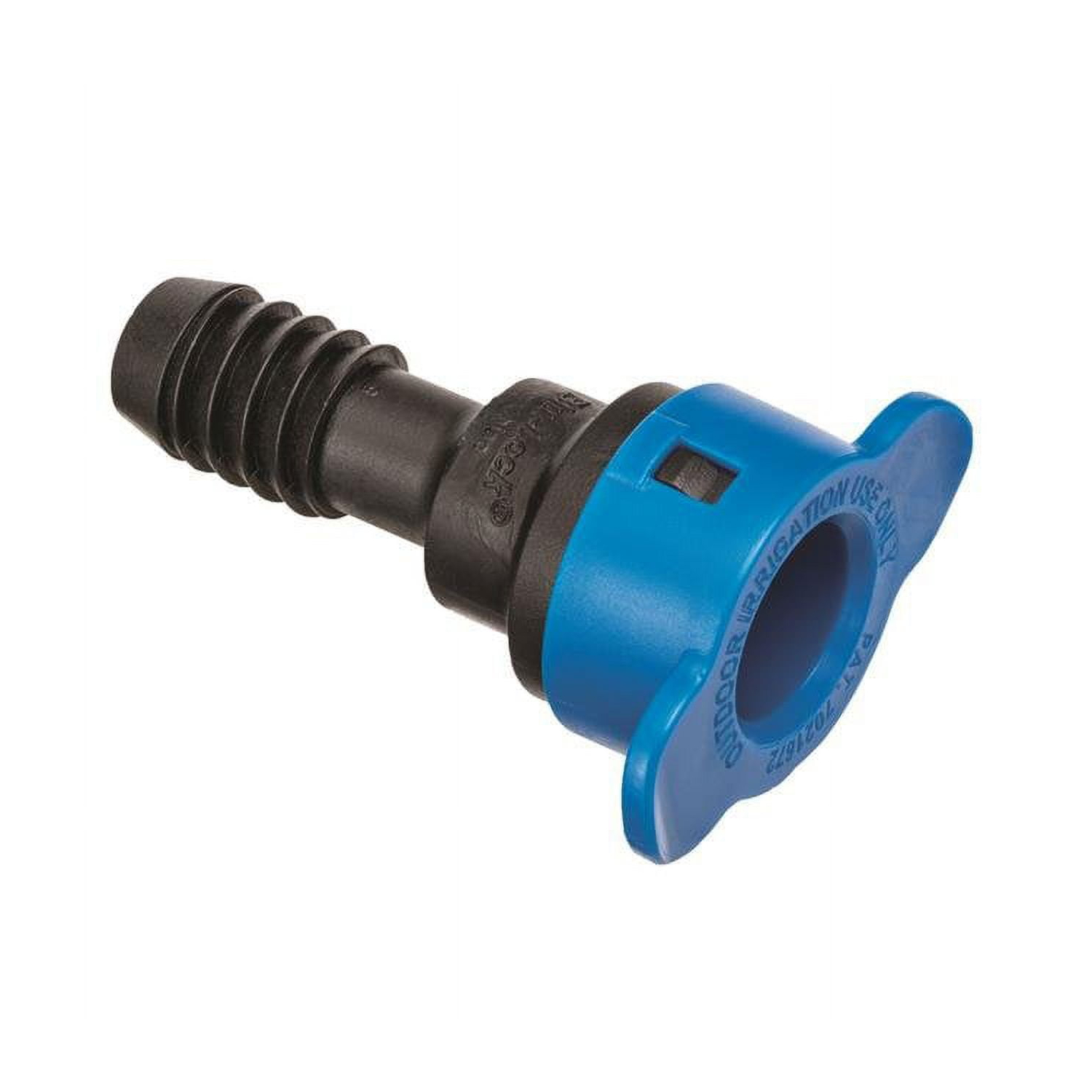 Orbit Irrigation 0.5 in. Blu-Lock Barbed Adapter Black &amp; Blue - $22.44