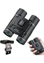 300X25 High Power Mini Binoculars- Waterproof, Phone Adapter for All Act... - £17.98 GBP