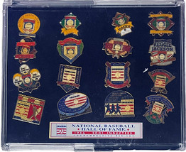 1986-2001 National Baseball Hall Of Fame Inductees 16 Pin Set- New/Factory Seale - £36.12 GBP