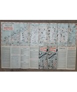1949 Originial Vintage &quot;Chuckle&quot; map of Tennessee. by Bill Dyer &quot;Very Rare&quot; - $198.00