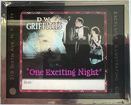D.W. Griffith&#39;s One Exciting Night (1922) Old Dark House Silent Horror/Mystery - £119.88 GBP
