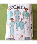 McCall&#39;s Sewing Pattern 9565 Misses Jacket Shirt Skirt Pants Size 8 Cut ... - £7.00 GBP