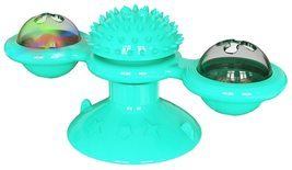 Pet Life ® &#39;Windmill&#39; Rotating Suction Cup Spinning Cat Toy - £10.20 GBP+