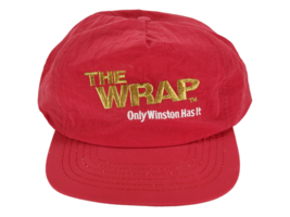 VTG Cigarettes The Wrap Only Winston Has It SnapBack Embroidered Hat Cap... - $8.98