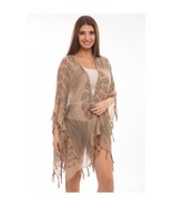 Aztec Print Cotton Kimonos w/ Tassels Cover Up Casual Beach Pool Fashion... - $32.48 CAD