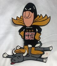 Vintage MIGHTY MALT Anheuser-Busch Budweiser Beer Promo STICKER Decal NEW - $19.80