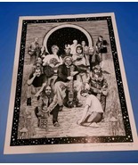 GRATEFUL DEAD FAMILY 22 x 17 Poster Garcia Lesh Framed DAVID DRENNON Sig... - $118.80