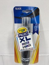 Crayola Project Xl Poster Marker Black Low Odor For Signs Posters Combine Ship! - £4.02 GBP