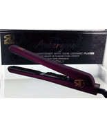 Professional Hair Striaghtener-flat Iron w/1.25&quot; Ceramic Plates. Aubergi... - $565.56 MXN