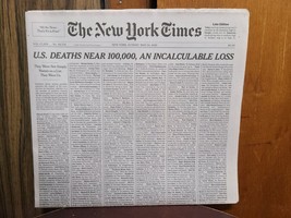 New York Times Newspaper Sunday May24 2020 US Death Near 100,000 Late Edition - £47.46 GBP