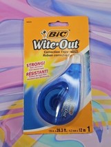 Bic Wite-Out Correction Tape, Blue, 1 Pack - $5.99