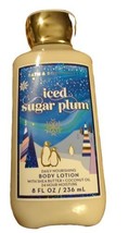 Bath &amp; Body Works Iced Sugar Plum Daily Nourishing Body Lotion 8 oz  - £11.35 GBP