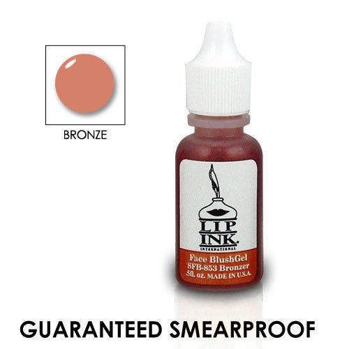 LIP INK Face Blush and Bronzing Gel - Bronze